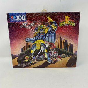 Milton Bradley Mighty Morphin Power Rangers King Sphinx 100 Piece Jigsaw Puzzle